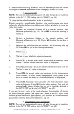 Preview for 23 page of Applied Membranes MYRON L COMPANY Ultrameter III  9PTK Operation Manual