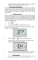 Preview for 25 page of Applied Membranes MYRON L COMPANY Ultrameter III  9PTK Operation Manual