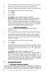 Preview for 26 page of Applied Membranes MYRON L COMPANY Ultrameter III  9PTK Operation Manual