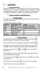 Preview for 30 page of Applied Membranes MYRON L COMPANY Ultrameter III  9PTK Operation Manual