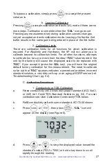 Preview for 31 page of Applied Membranes MYRON L COMPANY Ultrameter III  9PTK Operation Manual