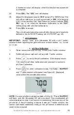 Preview for 37 page of Applied Membranes MYRON L COMPANY Ultrameter III  9PTK Operation Manual