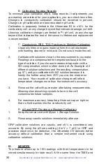 Preview for 40 page of Applied Membranes MYRON L COMPANY Ultrameter III  9PTK Operation Manual