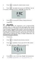 Preview for 46 page of Applied Membranes MYRON L COMPANY Ultrameter III  9PTK Operation Manual