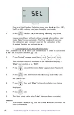 Preview for 50 page of Applied Membranes MYRON L COMPANY Ultrameter III  9PTK Operation Manual