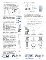 Предварительный просмотр 2 страницы Applied Membranes PuroSmart PSCT15 Installation Manual