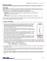 Предварительный просмотр 5 страницы Applied Membranes W-G1054EM Operation And Maintenance Manual