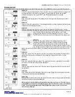 Preview for 19 page of Applied Membranes W-G1054EM Operation And Maintenance Manual