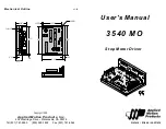 Applied Motion Products 3540 MO User Manual предпросмотр