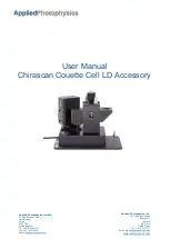 Applied Photophysics Chirascan LD User Manual preview