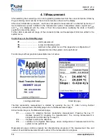 Preview for 14 page of Applied Precision ISOMET 2114 User Manual