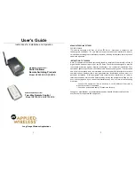 Applied Wireless SF900C User Manual preview