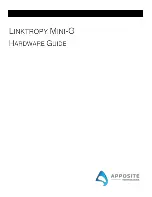 Apposite Linktropy Mini-G Hardware Manual preview