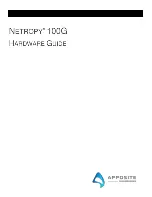 Preview for 1 page of Apposite Netropy 100G Hardware Manual