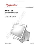 Preview for 1 page of Appostar KP-5374 User Manual