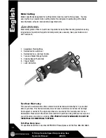 Preview for 10 page of Apprentice ARS55 Operator'S Manual