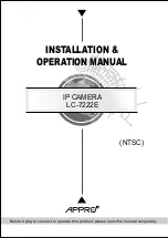 Appro LC-7222E Installation & Operation Manual предпросмотр