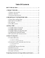 Preview for 3 page of Appro LC-7224EP Installation & Operation Manual