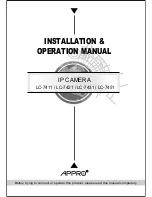 Appro LC-7411 Installation & Operation Manual предпросмотр