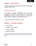 Preview for 5 page of Approx APPSP06X User Manual