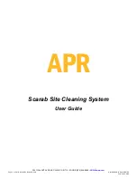 APR APR-2000-SCS User Manual preview