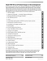 Preview for 3 page of Apria Healthcare Nasal CPAP/Bi-Level Instructions Manual