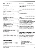 Preview for 4 page of Apria Healthcare Nasal CPAP/Bi-Level Instructions Manual