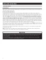 Preview for 6 page of Apriaire 800 Installation & Maintenance Instructions Manual