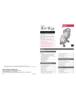 Предварительный просмотр 1 страницы Aprica Air Ria User Manual