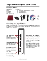 Preview for 2 page of Apricorn Aegis NetDock Quick Start Manual