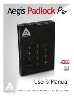 Apricorn Aegis Padlock A25-PLE256 256GB User Manual preview