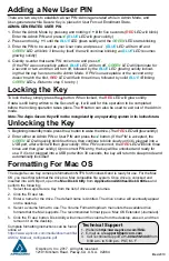 Preview for 2 page of Apricorn Aegis Secure Key 3NXC Quick Start Manual