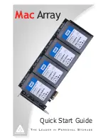 Предварительный просмотр 1 страницы Apricorn Mac Array Quick Start Manual