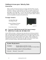 Preview for 4 page of Apricorn Velocity Solo User Manual