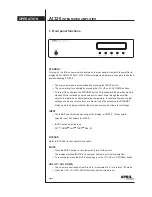 Preview for 8 page of April Music Stello AI 320 User Manual