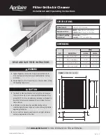 Предварительный просмотр 1 страницы Aprilaire 1625FG Installation And Operating Instructions