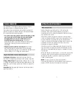 Preview for 2 page of Aprilaire 60 Operating Instructions Manual