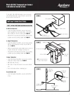 Aprilaire 8052 Installation Instructions And Use предпросмотр