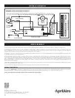 Preview for 12 page of Aprilaire 8145A Installation And Operating Instructions Manual