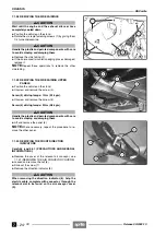 Предварительный просмотр 259 страницы APRILIA 1115-2 Workshop Manual