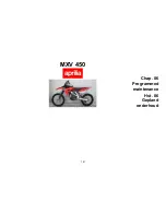 Предварительный просмотр 101 страницы APRILIA 2010 MXV 450 Manual