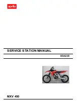 Предварительный просмотр 1 страницы APRILIA 854239 Service Station Manual