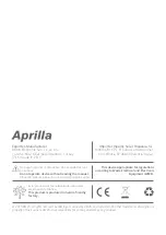 Preview for 32 page of APRILIA ABS 1055 Instruction Manual