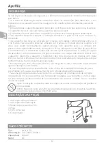 Preview for 6 page of APRILIA AHD 2120 Instruction Manual