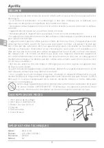 Preview for 8 page of APRILIA AHD 2120 Instruction Manual