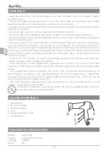 Preview for 10 page of APRILIA AHD 2120 Instruction Manual