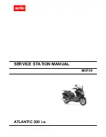 APRILIA ATLANTIC 300 - Service Station Manual preview