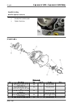 Предварительный просмотр 302 страницы APRILIA Caponord 1200 2016 Manual