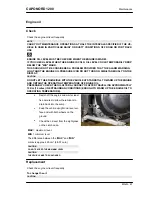 Предварительный просмотр 67 страницы APRILIA CAPONORD 1200 Service Station Manual