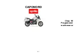 Preview for 161 page of APRILIA CAPONORD Manual